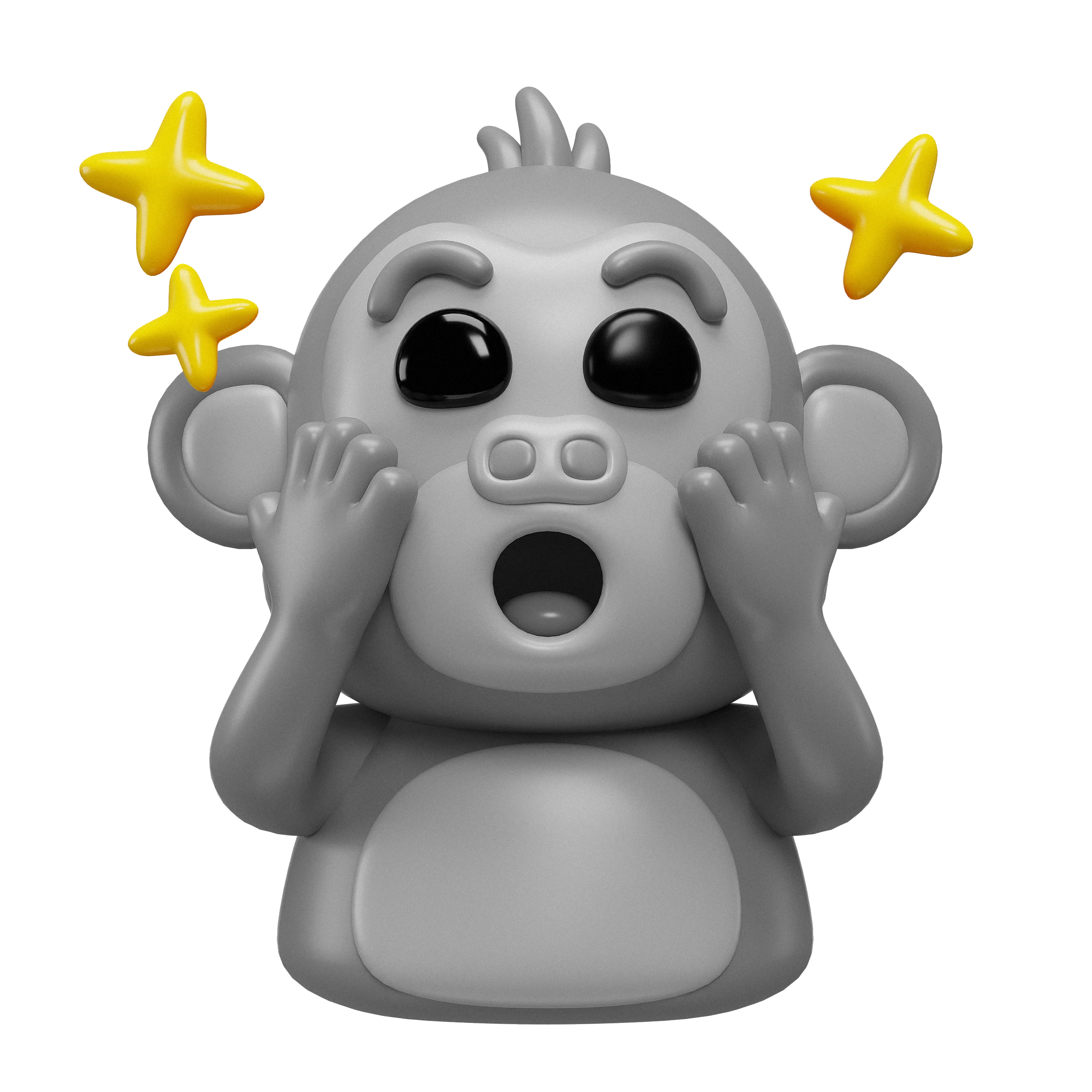 Macaco com estrela